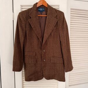 Vintage Ralph Lauren Women’s Chocolate Brown Blazer